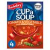 Batchelors Cup a Soup Tomato & Vegetable Instant Soup, 4 Sachets Per 104 g Box (Total 9 Boxes = 36 Sachets) view 3