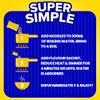 Batchelors Super Noodles Southern Fried Chicken Flavour, Instant Snack Ready in 4 Minutes, 90 g Packet (Pack Of 24) view 4