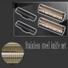 Rheross 4Set Clipper Blade for Km-1102 Clipper Electric Shaver Parts Net Gold view 4