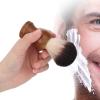 Hair Shaving Brush, Shaving Cream Brush Multipurpose Small Ergonomic with Wood Handle for Home for Salon Use view 2