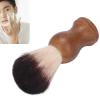 Hair Shaving Brush, Shaving Cream Brush Multipurpose Small Ergonomic with Wood Handle for Home for Salon Use view 3