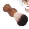 Hair Shaving Brush, Shaving Cream Brush Multipurpose Small Ergonomic with Wood Handle for Home for Salon Use view 4