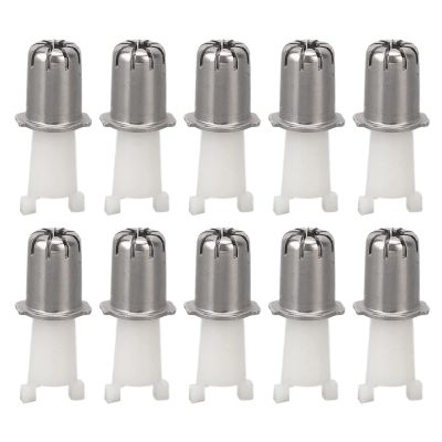 Universal Replacement 10pcs Nose Hair Trimmer Head, Accurate Shaving, Easy Cleaning, Perfect Fitting, Portable Size for All Trimmers