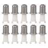 Universal Replacement 10pcs Nose Hair Trimmer Head, Accurate Shaving, Easy Cleaning, Perfect Fitting, Portable Size for All Trimmers view 1