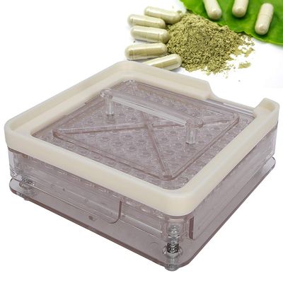 Mumisuto Capsule Filling Machine for Size 0, 100 Holes Manual Capsule Filling Machine for Vegetarian Empty Capsules Size 0 Pill Filler