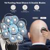 Jalann Head Shavers for Bald Men, 9D Skull Shaver for Men, 6 in 1 Men's Head Shavers, Wet & Dry Electric Razor Hair Trimmer with LED Display, Rechargeable Grooming Kit with Beard Clippers Nose Trimmer view 2