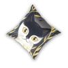 FRODOTGV Retro Yellow Abstract Cat Knee Pillow Case Pillow Cases with Zippers Baby Pillow Cases 2 Pack Washed Cotton Pillow Case Pillow Cover Bamboo view 2