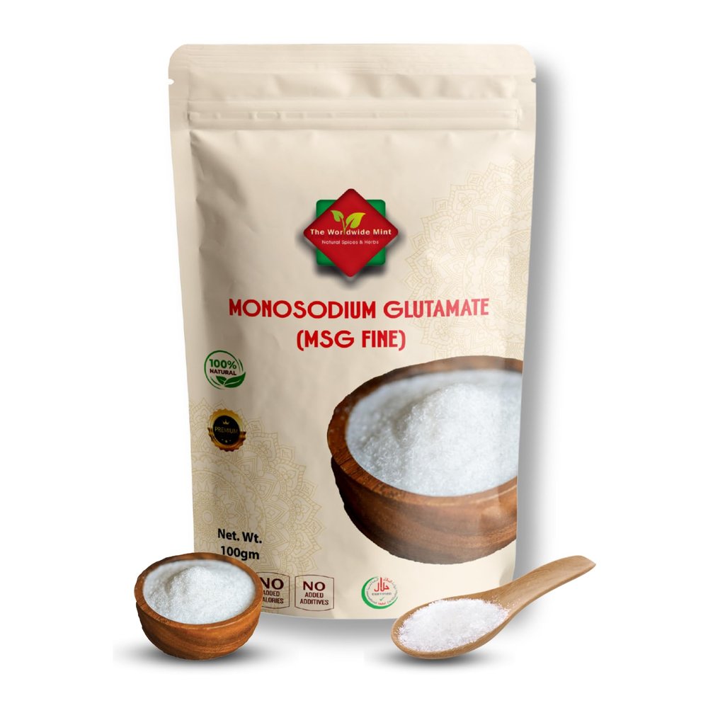 MSG Fine | Monosodium Glutamate | Umami Seasoning | Premium Quality | Authentic | No Additives (100G)