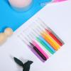 Lurrose Reusable Portable Toothpick 100pcs Eyebrow Lamination Brush Interdental for Between Gum Toothpicks for Brush Picks Clean Stainless Steel 304 Eyebrow Brush Cleaner view 2