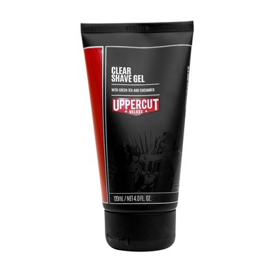 Uppercut Deluxe Clear Shave Gel, Cools and Soothes Skin for a Precise Shave, Lightweight and Hydrating Formula, Ideal for Normal and Oily Skin 240ml