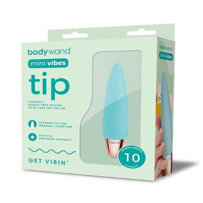 Bodywand Mini Vibes Tip - Mint Ultimate Power in a Small Package Beginner-Friendly