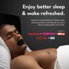 Longevity Sleep Tape - 30 Strips (Black) - Dermatologically Tested Mouth Tape for Sleeping, Women and Men - Supports Nasal Breathing and Reduces Snoring - 95% Cotton, Rayon-Free Mouthtape view 2