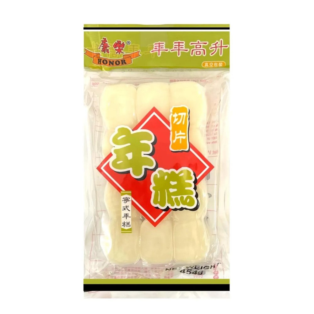 Starry Mart Sliced Rice Cake Tteokbokki Topokki Ovalettes Chinese Korean 454g - No additive Vegetarian