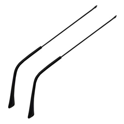 1 Pair Metal Frame Replacement Temple Arm for Eyewear Eyeglasses Frame Arms, Black