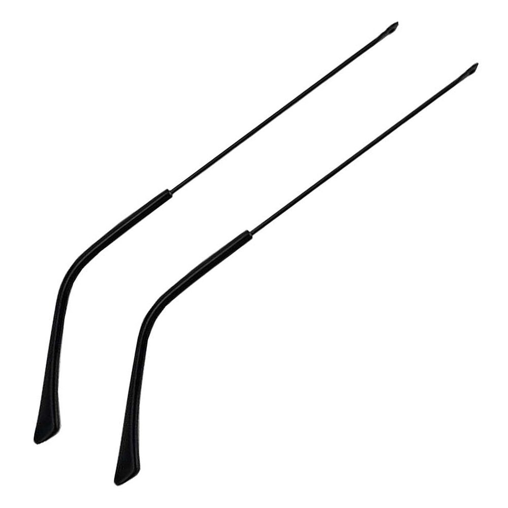1 Pair Metal Frame Replacement Temple Arm for Eyewear Eyeglasses Frame Arms, Black