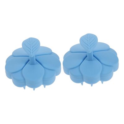 minkissy 2pcs Portable Scalp Brush Wear-resistant Silicone Hair Shampoo Brush for Gentle Scalp Cleaning and Exfoliation Ergonomic Design for Men and