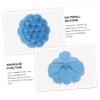 minkissy 2pcs Portable Scalp Brush Wear-resistant Silicone Hair Shampoo Brush for Gentle Scalp Cleaning and Exfoliation Ergonomic Design for Men and view 4