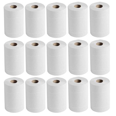 Pack of 36 - Kitchen Rolls, 2 PLY Centrefeed Kitchen Towels, Embossed White Hand Napkins, 40GSM Kitchen Towel Paper, Wiping Napkin Roll, Strong & Durable Kitchen Roll Bulk Buy (300 Sheets/Pulls)