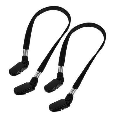 Healeved 2pcs Anti-slip Hat Clips for Travel Eyeglasses Holder, Windproof Scarf and Cap Clips, Hat Accessories for Outdoor Sports and Secure Fit