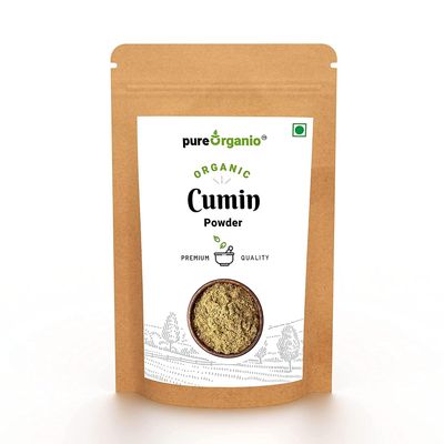 QURA Organic Cumin Powder (Seeraga) - Jeera Powder Indian Spice Masala (350 Gm)