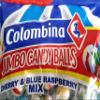 Colombina Jumbo Candy Balls Cherry & Blue Raspberry Mix Bag of 120 (Pack of 1) Sweet Treats for Parties, Events, Sharing and Summer Fun view 4