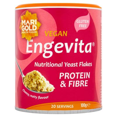 MARIGOLD Engevita Protein & Fibre Yeast Flakes 100g