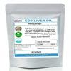 Cod Liver Oil 1000mg Softgel Capsules (High Strength Supplement) Omega 3 60
