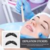 minkissy Beard Protective Stickers Hair Removal Stickers 20pcs Nose Hair Waxing Kit view 3