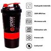 Fitness Spider Shaker Bottle Gym Shaker bottle Smart Shaker Bottles Cyclone Shaker For Pre-Post Workout Supplement Protein Shake Gym Sipper Bottle 500ml For Men & Women(Multi Colour) Pack of 1 view 4