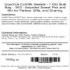 Liquorice Comfits Sweets - 1 Kilo Bulk Bag - 1KG - Assorted Sweet Pick and Mix for Parties, Gifts, and Sharing. view 2