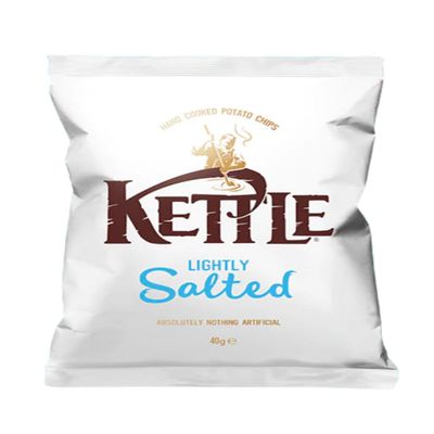 Kettle Potato Crisps 18x40g Full Box (Lightly Salted)