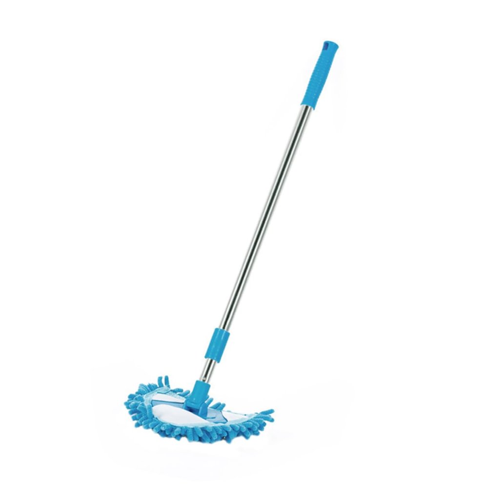 1pc Telescopic Triangular Mop Adjustable Triangle Cleaning Mop Tools Floor Cleaning Adjustable 55-90 Cm Triangular Cleaning Mop Tile Toddler Household Products Light Plastic