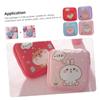 Anneome 4pcs Canvas Period Bag Reusable for Girls Travel Sanitary Napkin Storage Bags for Toiletry Needs view 3