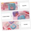Anneome 4pcs Canvas Period Bag Reusable for Girls Travel Sanitary Napkin Storage Bags for Toiletry Needs view 4