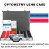 ZUMAHA 266pcs Optical Trial Lens Set, Precise Optical Lens Optometry Kit,Ophthalmic Instrument Optical Trial Lens SetMetal Rim Optometry Test Trial Frame view 2