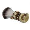 Desikixudy New Men Shaving Brush Resin Handle Bulldog Fiber Hair Moustache Brushes view 3