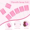 HXMJIED 100PCS Oral Swabs, Mouth Swabs Sponge for End of Life Care, Oral Care Sponge Swab, Swab Dental Stick, Disposable Mouth Cleaning Sponge Swab, Tooth Cleaning Tool, Foam Swab Sticks for Oral Care view 3