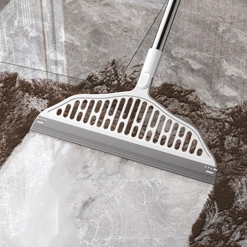 KNLESS Magic Floor Sweeper, Silicone Sweeping Cleaning Device, Household Lazy Broom, Toilet Scraper