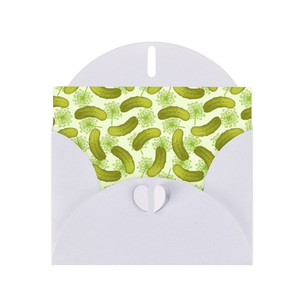 TEMKIN Sushi Dill Pickles Thank You Cards, Birthday Cards, Valentine'S Day Cards, Souvenir Cards And Party Invitations.