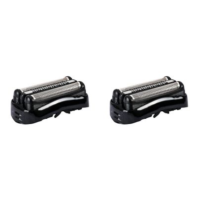 Censous 2X for Series 3 21B Electric Shaver Head Replacement - Black - Compatible with Series 3 Shavers