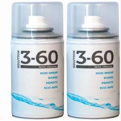 2 x 3-60 Lens Cleaner 400ml