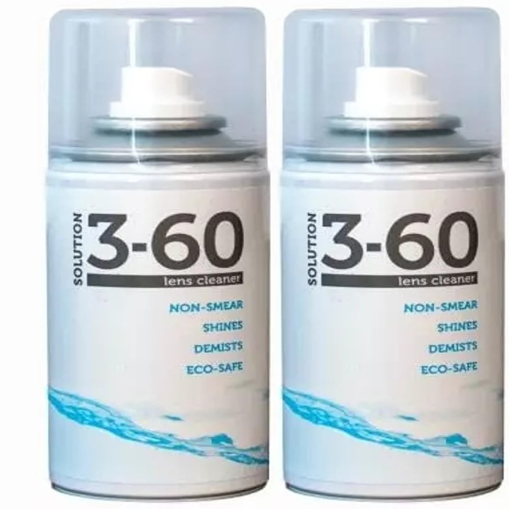 2 x 3-60 Lens Cleaner 400ml