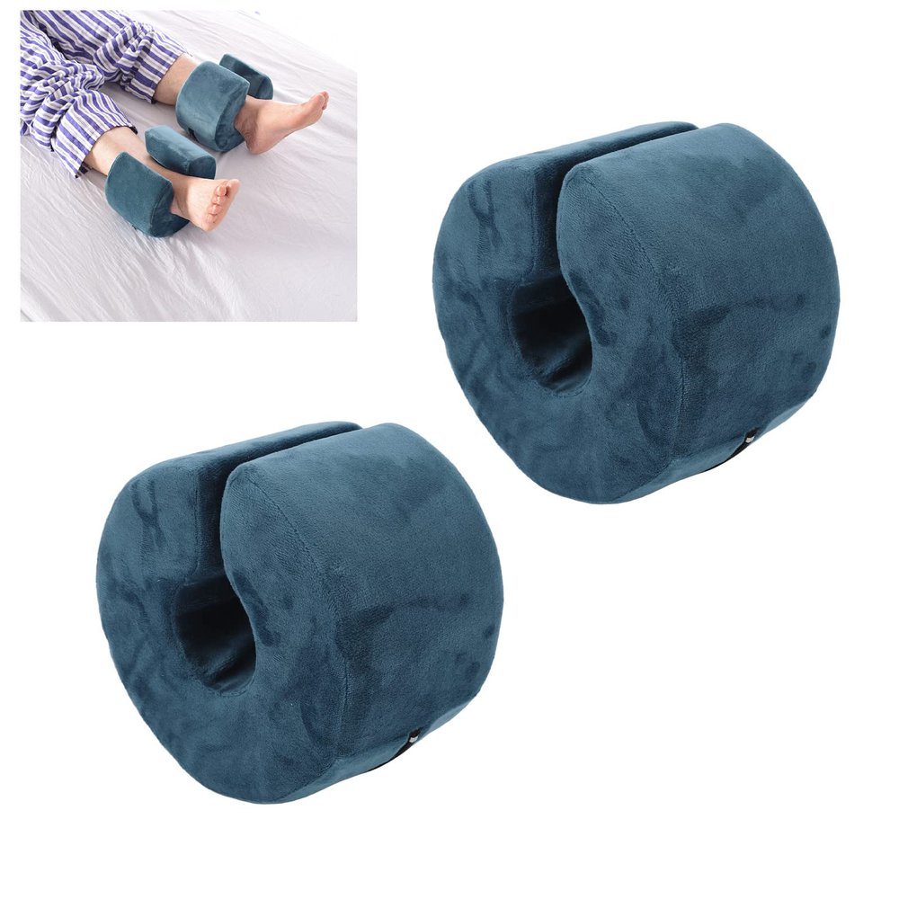 Betued Ankle Heel Elevator, Foot Support Donut Pillow, Foot Elevator Cushion Lifter Anti Decubitus Heel Pad Ankle Cushion Donut