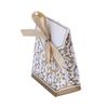 QANYEGN 10PCS Elegant Wedding Candy Bags, 2 Colors Paper Bags with Ribbon, Gift Bags for Party Favors and Gifts(Golden) view 1