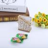 QANYEGN 10PCS Elegant Wedding Candy Bags, 2 Colors Paper Bags with Ribbon, Gift Bags for Party Favors and Gifts(Golden) view 2