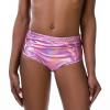 BOTCAM Seamless Briefs Women's High Waist Underpants Women Seamless Soft Stretch Breathable Hipster No Show Invisible Underwear Women Hot Pants Sexy Boxer Shorts Plain Briefs Women, pink, L view 2