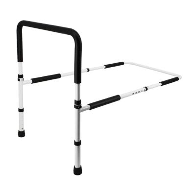 NOLLAM Medical Bed Rail for Seniors Medical Adjustable Bed Assist Rail Handle Fall Prevention Bedside Safety Handrail Standing Assist Grab Bar for Elderly Adults Handicap Mobility Assistant Bar