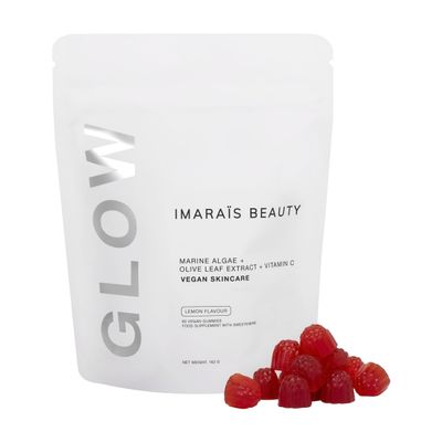 Imarais Glow Skincare Gummies, Vegan, 60 Gummies (Pack of 1)