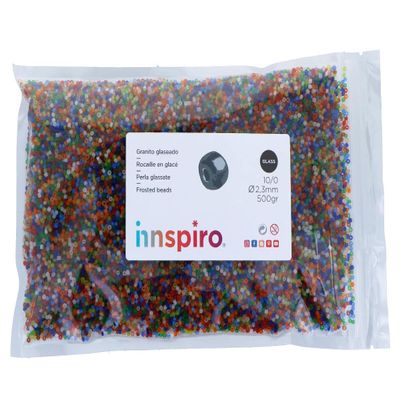 INNSPIRO Round Glass Rock Icing Mix 2.3mm 10/0 500g