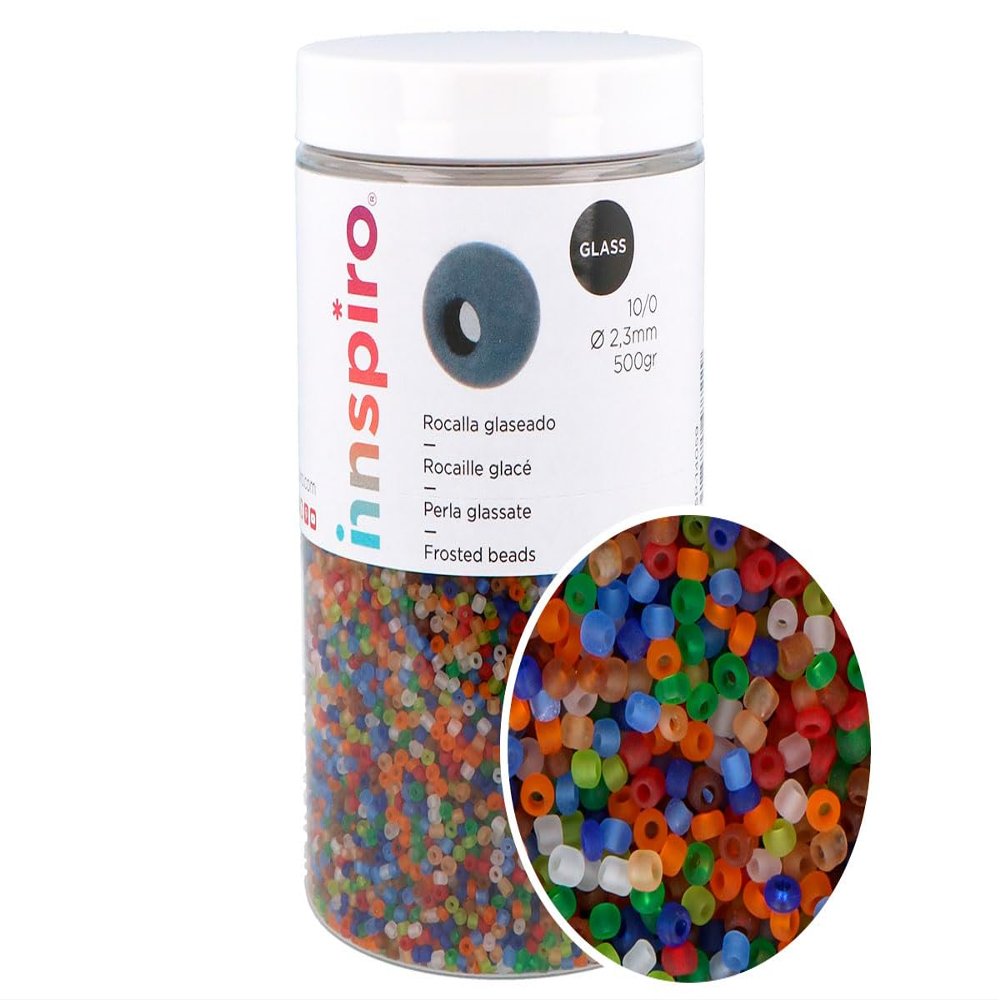 INNSPIRO Round Glass Rock Icing Mix 2.3mm 10/0 500g